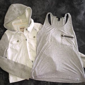 Jacket and tank